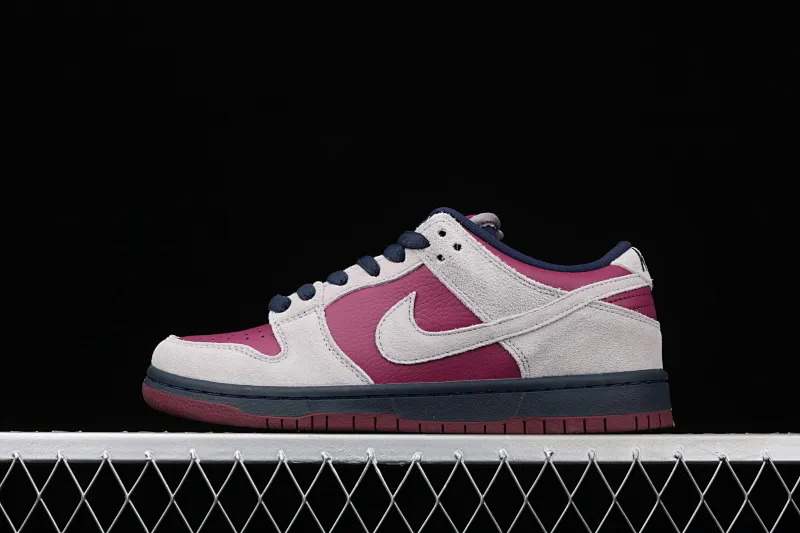 All Categories Nk SB Dunk Series Nk SB Dunk Low Low-top Sneakers Nk Dunk Low SB True Berry Bordeaux Red Gray Dunk Series Low-top Casual Sports Skateboard Shoes BQ6817-001